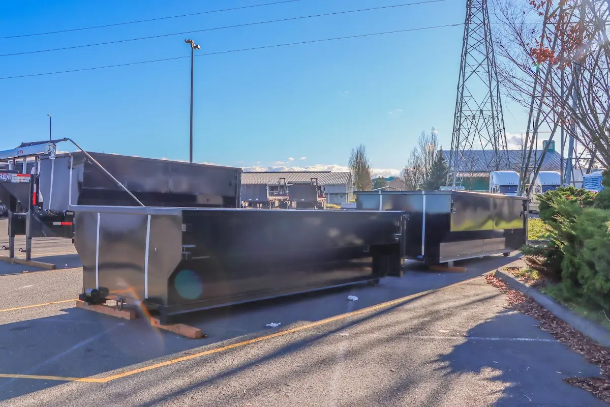 Professional dumpster rental and junk removal service in St. Albans